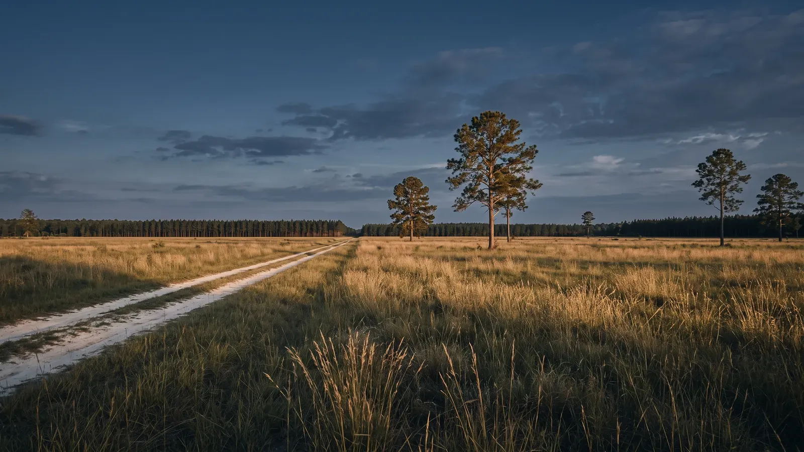 Landscape typical of Tangipahoa Parish, Louisiana